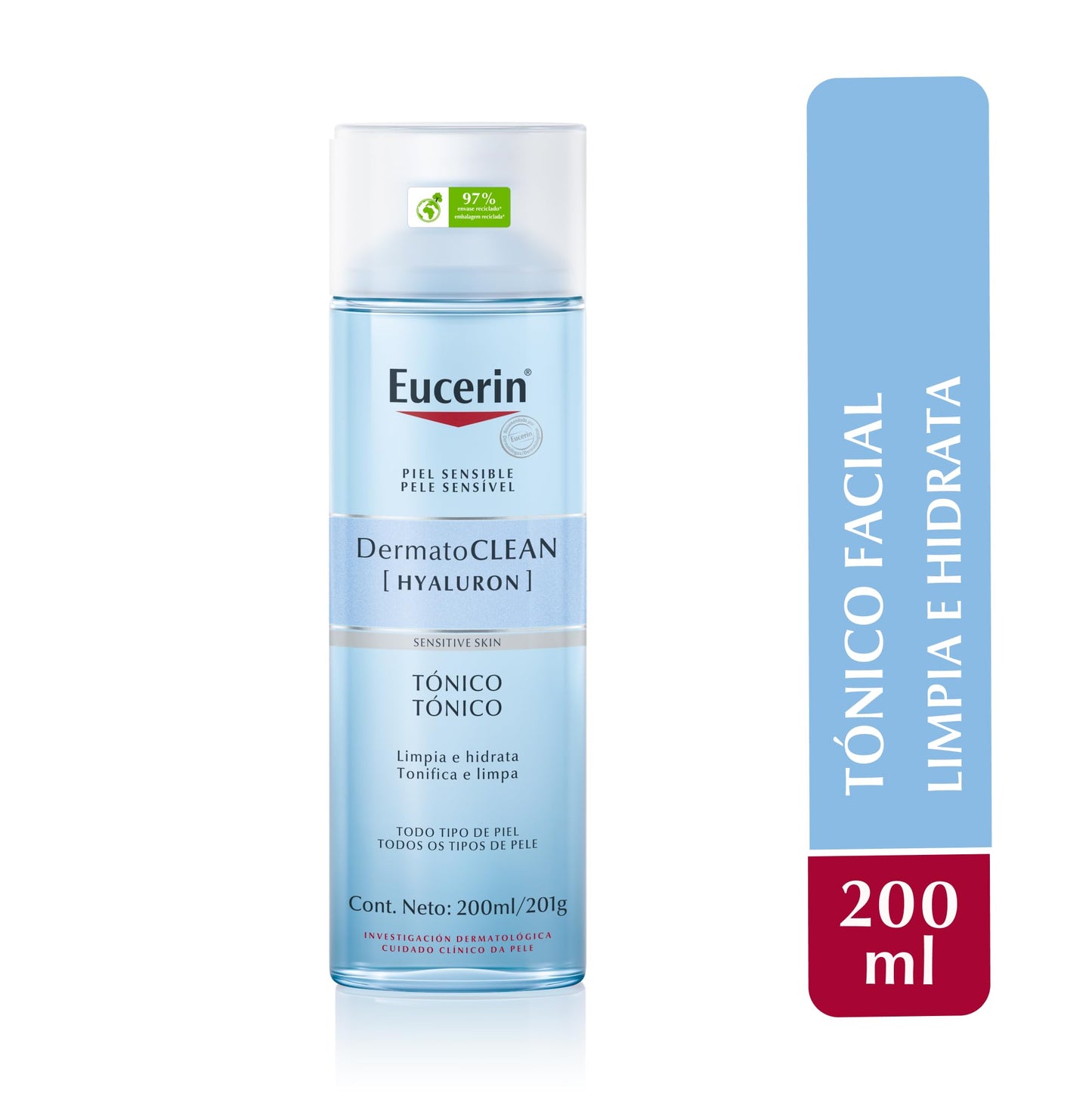 Eucerin Dermatoclean Tonico Facial 200Ml