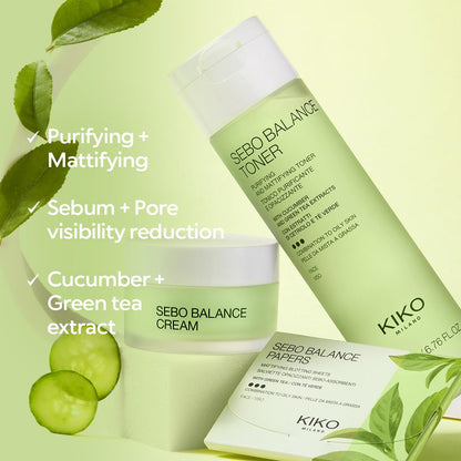 KIKO Milano Sebo Balance Toner | Tonico Purificante E Opacizzante