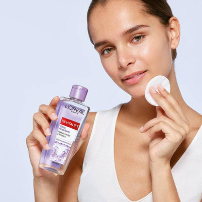 L'Oréal Paris Tonico Rimpolpante Revitalift Filler, Azione Detergente Anti-Età con Acido Ialuronico Puro, 200 ml