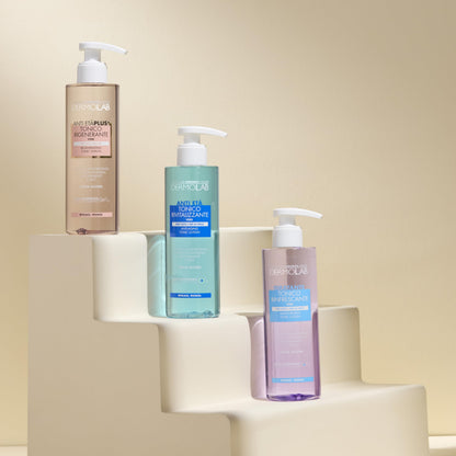 Dermolab - Tonico Viso Antietà Plus per Pelli Mature, con Pool di Acido Ialuronico, Effetto Antiage e Tonificante, Deterge e Leviga le Rughe, Senza Alcool, Dermatologicamente Testato, 200 ml